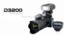 PROTAX D3200 full HD high-definition digital SLR camera 16 million pixels 21X optical zoom HD LED headlamp digital camera