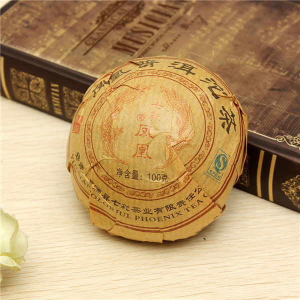 2015 New Arrival 2002 Premium Yunnan puer tea Old Tea Tree Materials Pu erh 100g Ripe