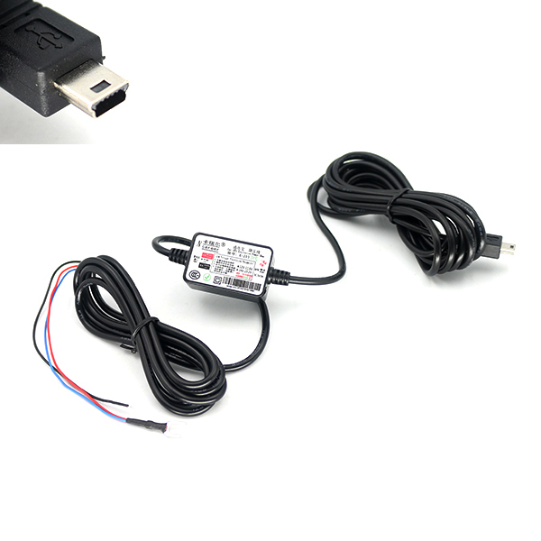 Mini USB Smart Exclusive Power Box Hard Wire Charger For Car DVR GPS Battery Discharge Prevention