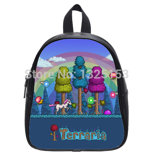 Custom New Terraria Brings Christmas Goodies kids Backpack School Bag ...