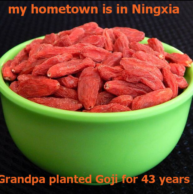250g 5A goji berry The king of Chinese wolfberry medlar bags in the herbal tea Health