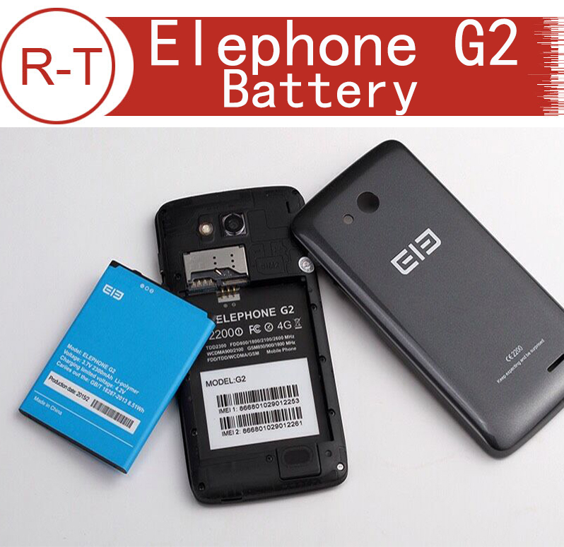 Elephone G2 Battery 2300Mah Li ion 3 7V Battery Replacement For Elephone G2 Mobile Cell Phone
