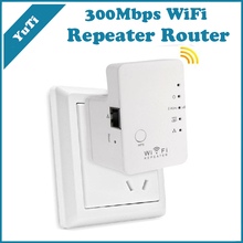 300Mbps WiFi Repeater Router Wireless Portable Router Wireless Signal Extender Supporting WPS One Key Encryption US + EU Plug