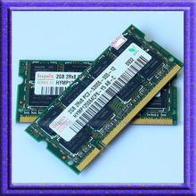 Hynix 4GB 2x2GB PC2-5300S DDR2-667 667Mhz 2gb 200pin DDR2 Laptop Memory 2G pc2 5300 667 Notebook Module SODIMM RAM Free Shipping