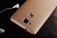 Free Shipping For Huawei Mate 7 cover New Arrival Aluminum Leather Cover Cell Phone Hard Case