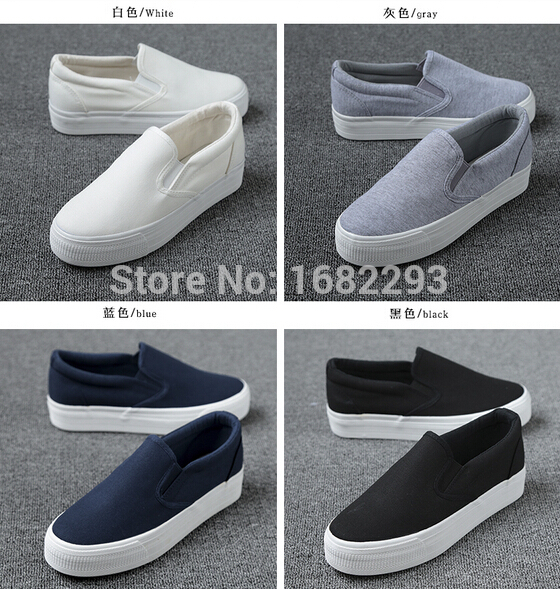 Free shipping 2015 to help low canvas shoes shallow mouth striped female of wind tide lazy