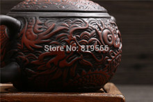 new handmade zisha clay teapot chouzhou purple sand kung fu ceramic tea pot set chinese antique