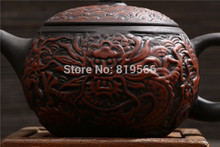 new handmade zisha clay teapot chouzhou purple sand kung fu ceramic tea pot set chinese antique
