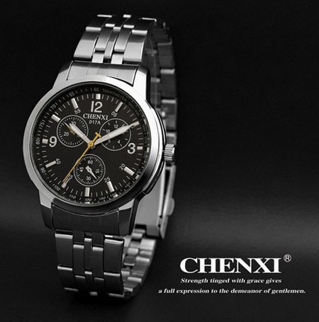 2015 New hot watches men luxury brand Casual watch men full steel wristwatches fashion Relojo quartz