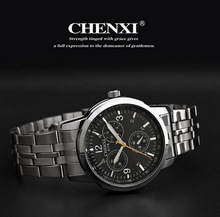 2015 New hot watches men luxury brand Casual watch men full steel wristwatches fashion Relojo quartz