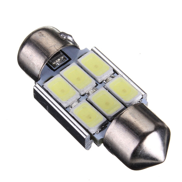 Big Promotion Pure White 31MM 5630 SMD 6 LED Car Auto Festoon Dome Interior Map Reading