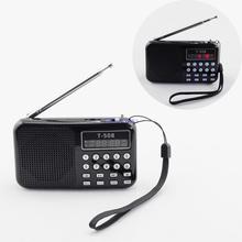 Classic FM Radio receiver MP3 Music Player Speaker Supported USB Disk/TF Card Playing Christmas Gift to Elders Kids Wholesale