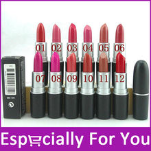 1Pcs TOP Quality 12 Colors long-lsating Lady Sexy Lip Charming Cosmetic Makeup Moisture Beautiful Waterproof Lipsticks Wholesale