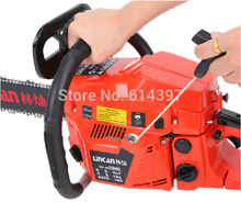 lincan-5900 Professional wood cutter chainsaw 45cc Gasoline saw Maximum power speed 8500/rpm CDI bar 18” chainsaw