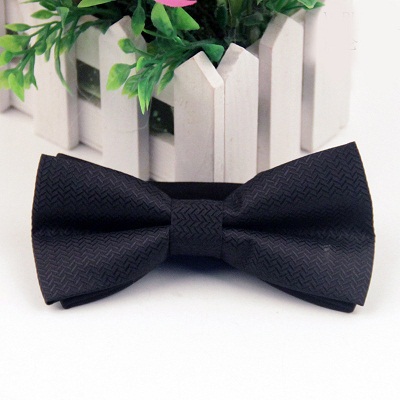 Men Skinny Fashion Accessorie Polyester Tie Business Formal Silk Bowtie England Adjustable Decorated Party Neck Bowtie