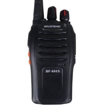Q14758 Baofeng BF-666S Two-Way Radio Walkie Talkie UHF 16CH Single Band Transceiver + FS