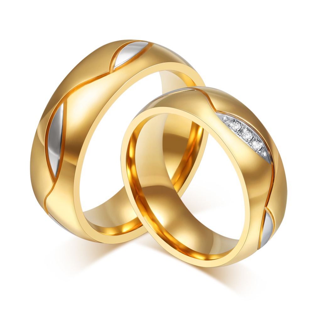 Vnox-Jewelry-Fashion-Men-and-Women-Wedding-Rings-18K-Gold-Plated-Rings ...