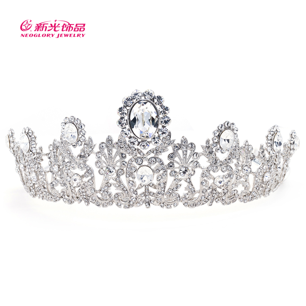 Tiara crowns Wedding  Crowns Tiaras for bulk in High Flower Quinceanera   flower and Quality