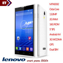 Original Lenovo S930t Phone 5 0 1920 1080 IPS Android 4 4 MTK6592 Octa Core Mobile