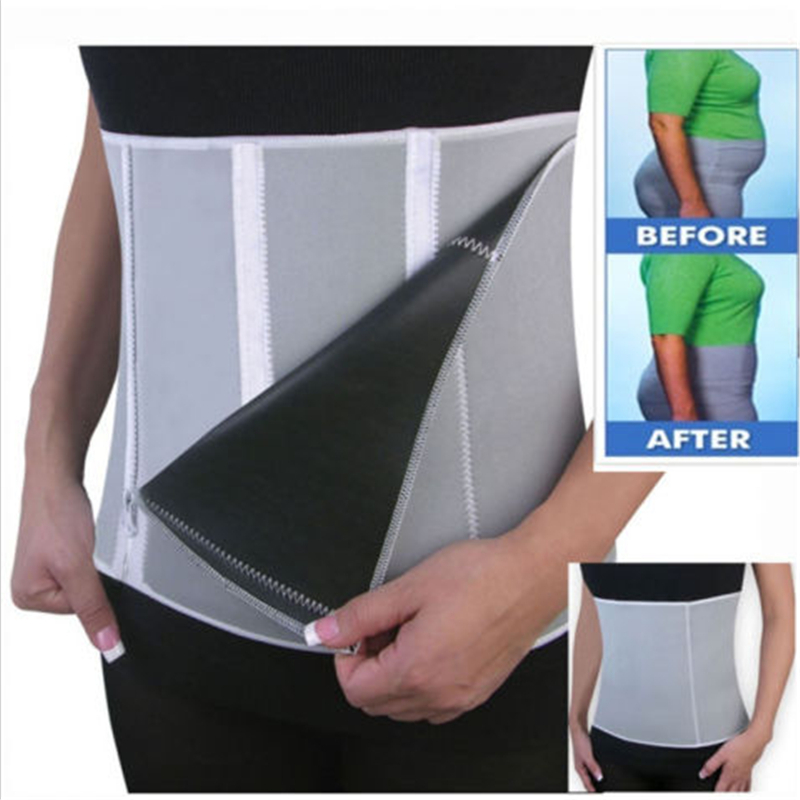 High Quality Men Waist Trimmer Exercise Wrap Belt Slimming Burn Fat Sweat Weight Loss Body Shaper