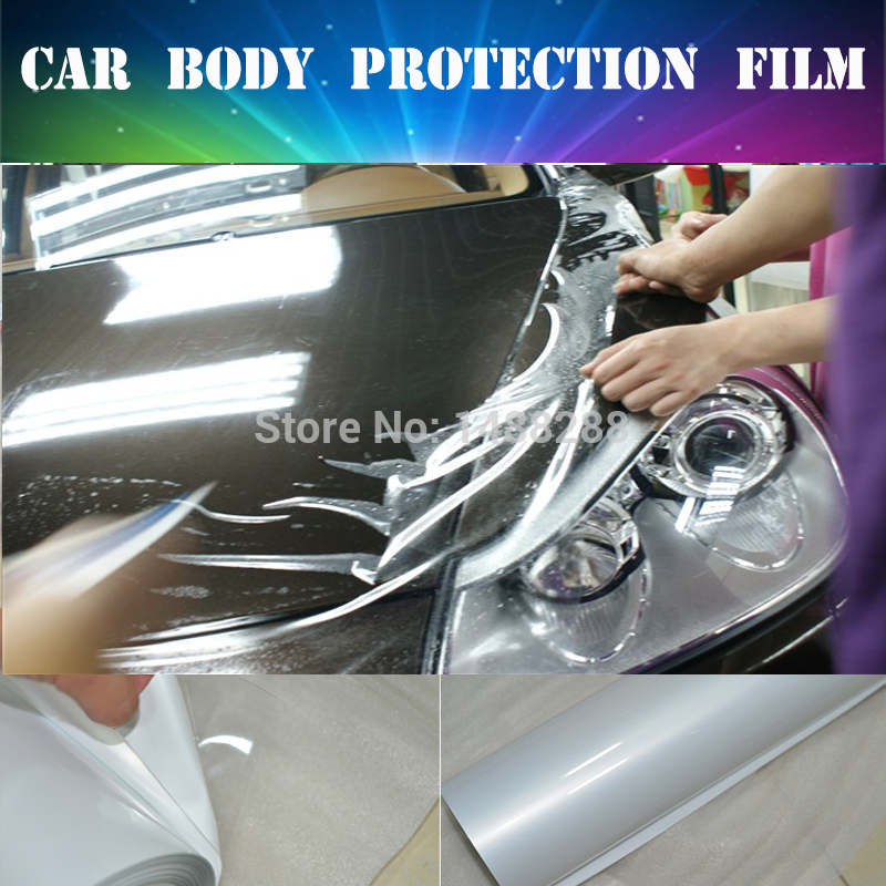 60 X33FT FEDEX FREE SHIPPING CLEAR CAR STICKER Transparent Car Body Film 3M Quality Car Paint