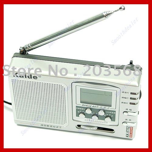C18 Free shipping FM MV SW High Sensitivity Mini Digital Multi Band Radio