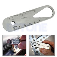 C18  Pocket Tool Spanner Wrench Ruler Can Opener Ultra Stainless Steel NEW