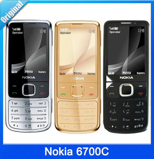 Hot Sale 6700C Original Nokia 6700 Classic Cell Phone Unlocked GPS 5MP 6700c Free Shipping