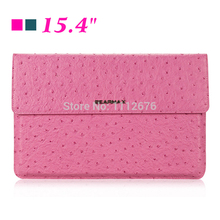15 inch Laptop Sleeve Bag Case Cover Waterproof PU Leather Computer Bags for Apple Macbook Air Pro 15.4″ Notebook Case