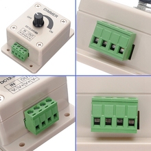 Dimming Controler LED Dimmer Direct Current 12V Single Color Adjustable For 5050 3528 LED Light Strips
