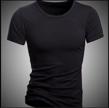 2015 новых людей летом топы тис с коротким рукавом футболка человек, мужская футболка мужская марка мода шею майка мужчины бесплатная доставка