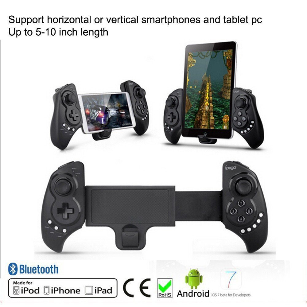 Free Shipping Telescopic Tablet computador usb wireless bluetooth game controller smartphones joypad gamepad for pc