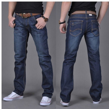 2015 новый тонкий был тонкий корейской версии классический мыть джинсовые отдыха диких мужских джинсов мужские джинсы американские джинсы марки