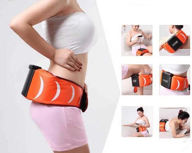 high quality electric leg Abdominal Waist massage belt mucle health care slimming body Convenient to lost