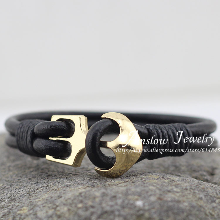 LOW0156LB Leather bracelets bangles high quality cool leather bracelet men Casual Style fashion men s jewelry