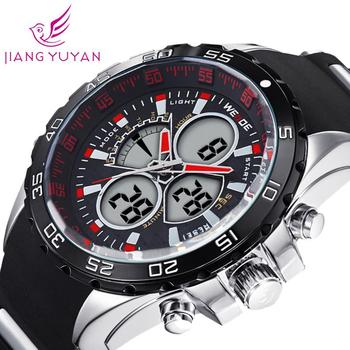 2015 последние WEIDE марка аналоговых наручные мужчины спортивные часы япония кварцевый механизм часы гарантия 1 год