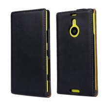 Luxury Genuine Real Leather Case Flip Cover Mobile Phone Accessories Bag Retro Vertical For Nokia LUMIA 1520 N1520 SZ