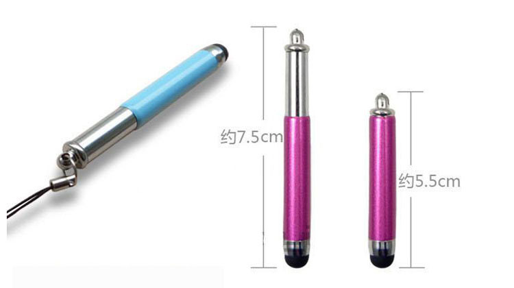 Mini Stylus Touch Pen with plastic material capacitive touch pen mobile phone tablet PC free shipping