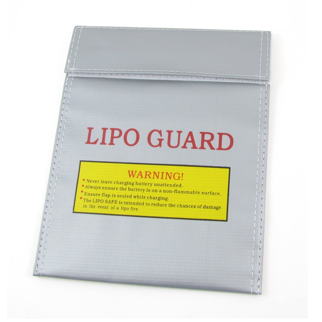 IMC Hot Battery Safety Bag Fireproof LiPo Silver 23cm x 19cm