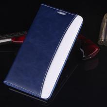 2015 Smooth Pattern TPU Leather Case For SONY C3 S55 Stand Wallet Book Cases Mobile Phone