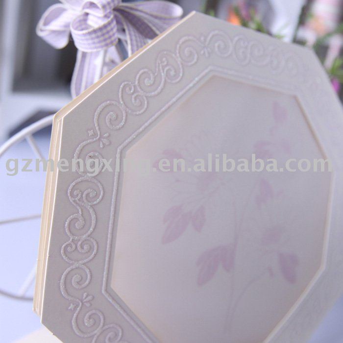hot seller purple invitation cardwedding cards T058 Free shipping with 