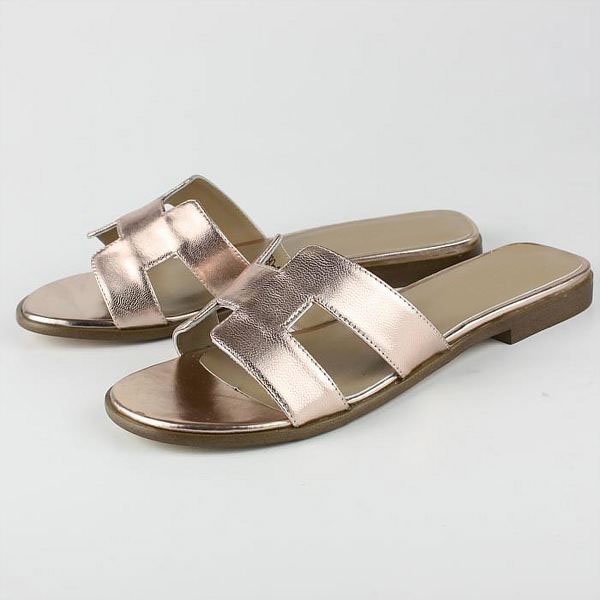 Free shipping (minimum:1piece) genuine leatherl ladies' slippers Wholesale and Retail 015(China (Mainland))
