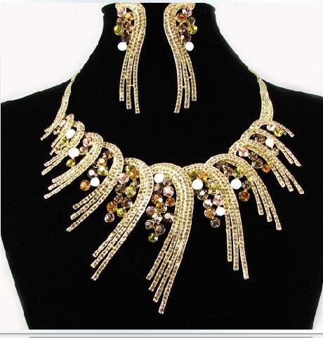 ... Sets on Luxurious Necklace Earrings Set Bridal Jewelry Set Fashion