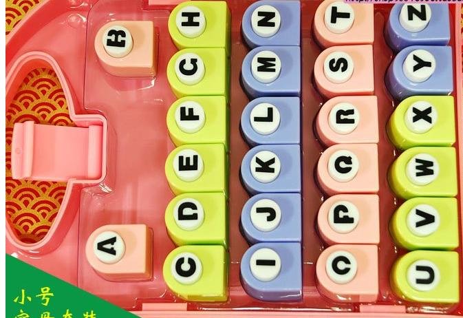 Letters Paper Punch Letter Craft Punch Paper