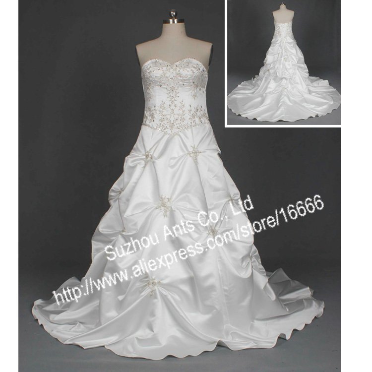Free shipping MG023 2011 Aline Wedding Dresses Luxury Wedding Dresses