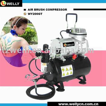  Makeup Brushes Brand on Top Quality Hot Sale Makeup Air Brush Compressor Kit With Air Brush