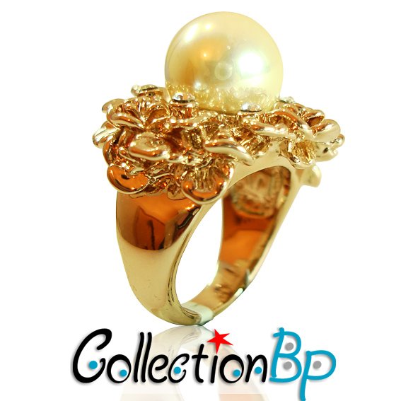 HOT Popular Antique Golden Flower Pearl Mahogany Crystal Sterling Silver 