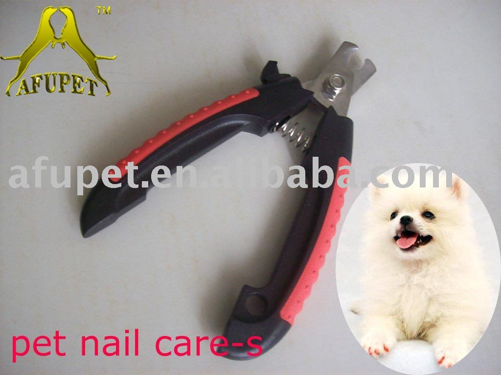 small size, pet nail care, pet nail trimmer, red, 20cs/lot(China (Mainland))