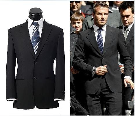 Men 39s business suit black dress suits Western style wedding Suits size 