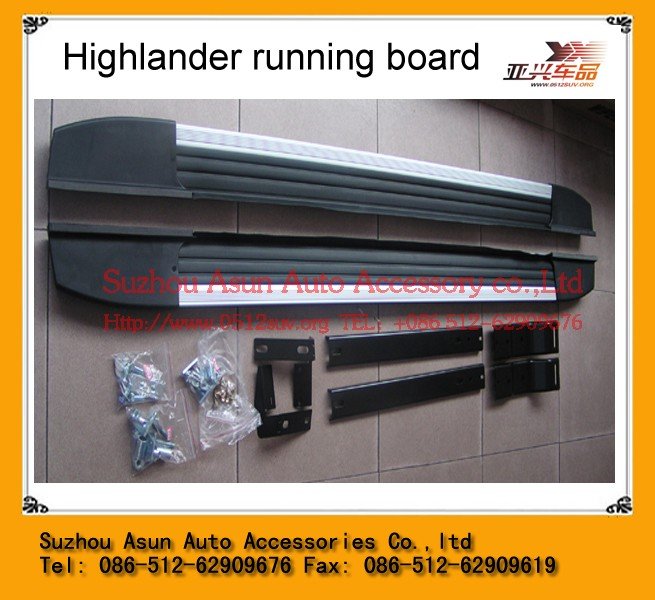 2009 toyota highlander running board #2